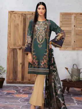 2 Piece Lawn Suit-Embroidered (Unstitched)