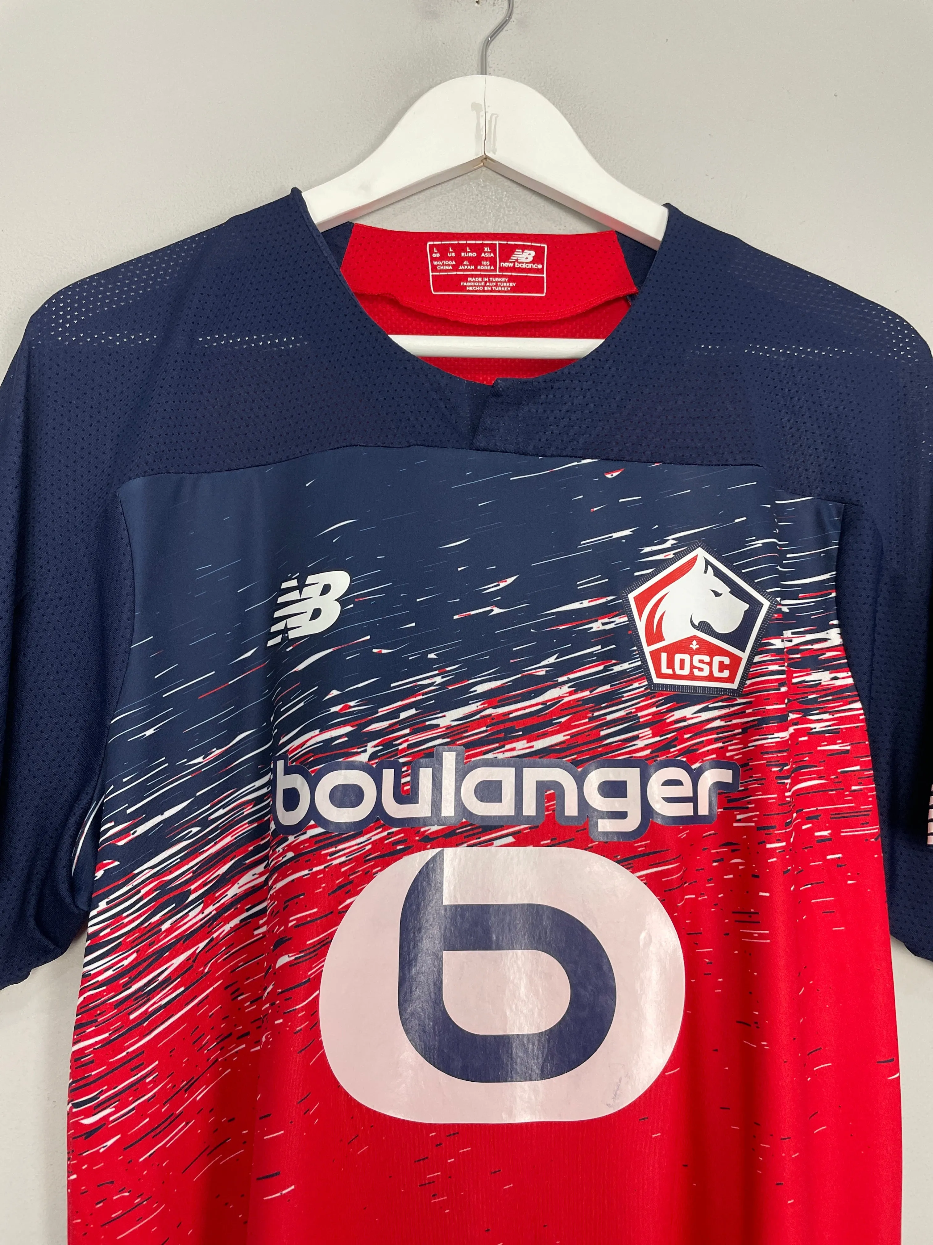 2019/20 LILLE OSIMHEN #7 HOME SHIRT (L) NEW BALANCE