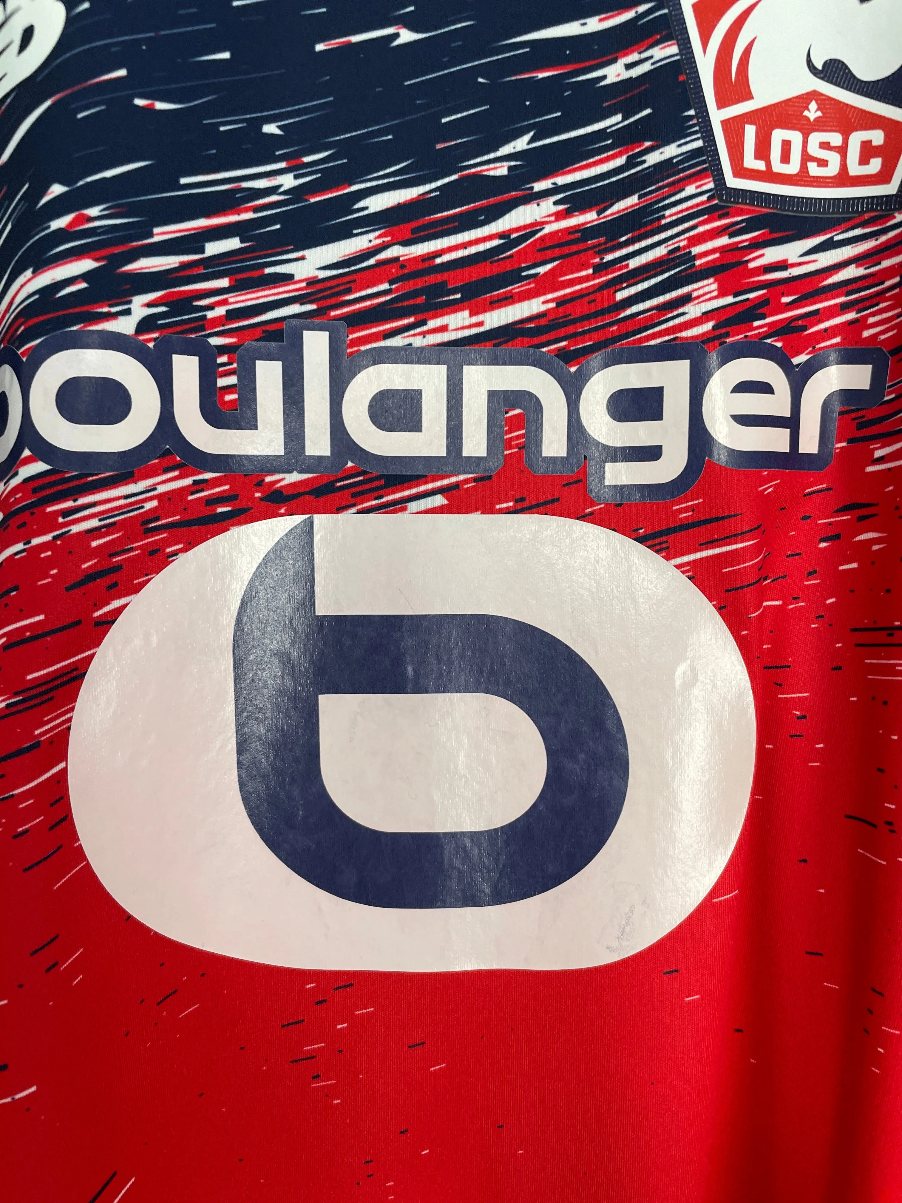 2019/20 LILLE OSIMHEN #7 HOME SHIRT (L) NEW BALANCE