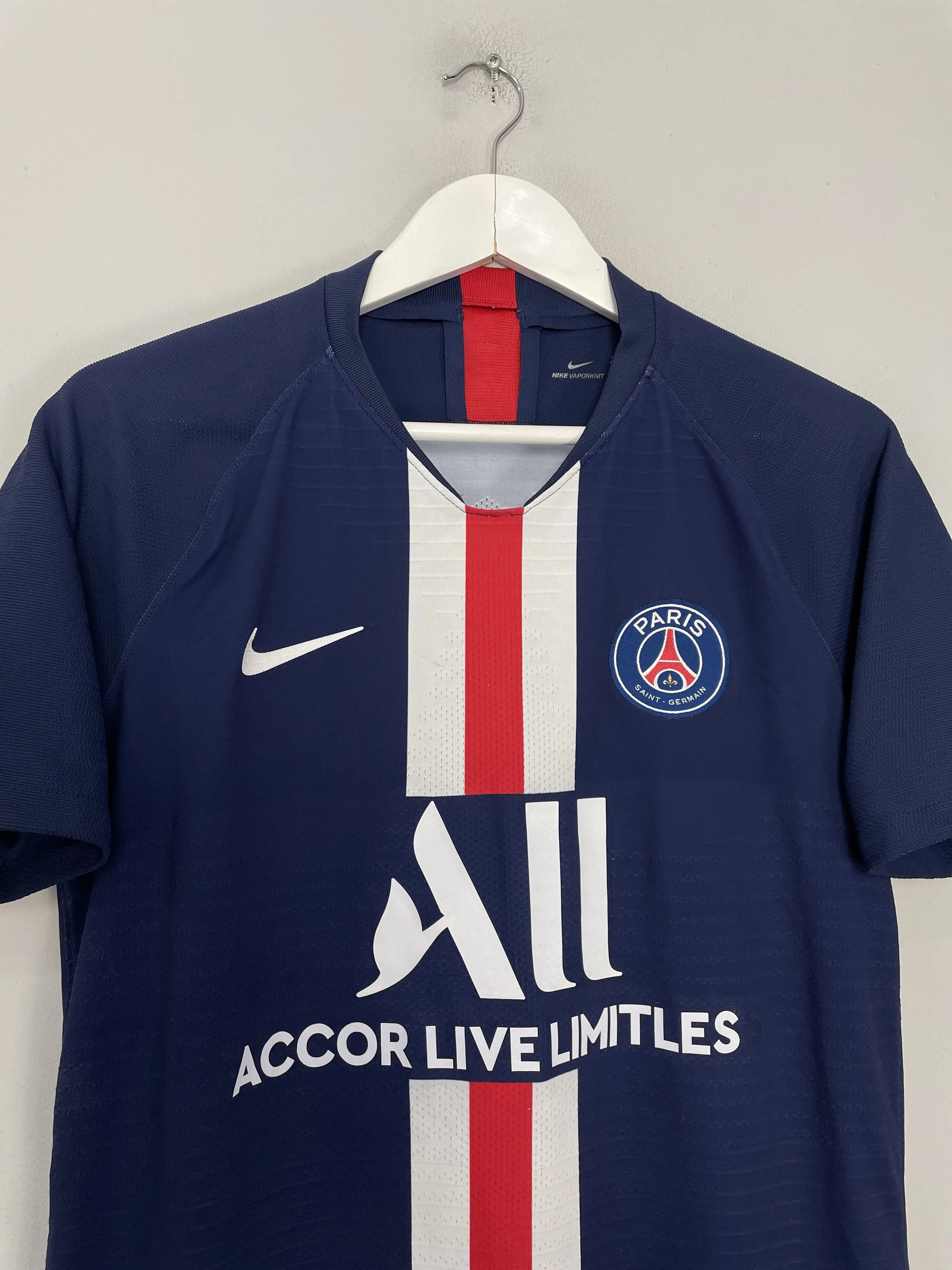 2019/20 PSG MBAPPE #7 *VAPORKNIT* HOME SHIRT (M) NIKE