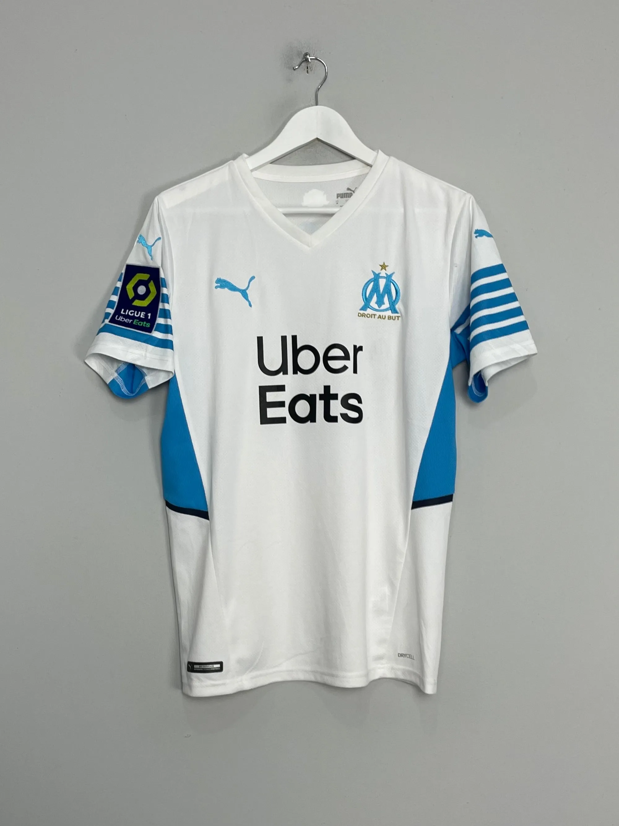 2020/21 MARSEILLE GERSON #8 *SIGNED* HOME SHIRT (M) PUMA