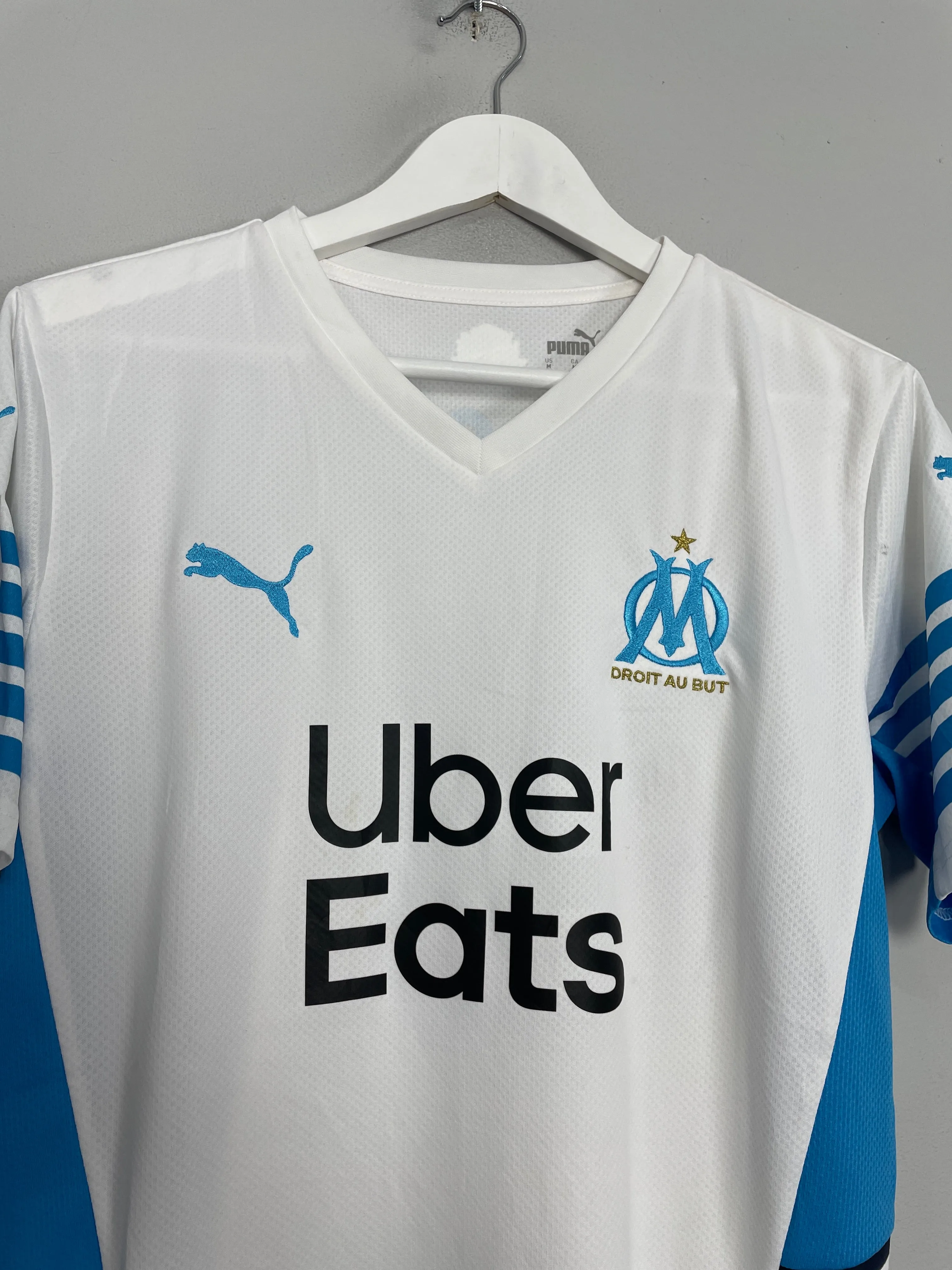 2020/21 MARSEILLE GERSON #8 *SIGNED* HOME SHIRT (M) PUMA