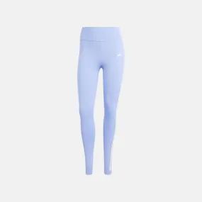 Adidas Optime 3-Stripes Full-Length Women's Training Leggings -Blue Spark