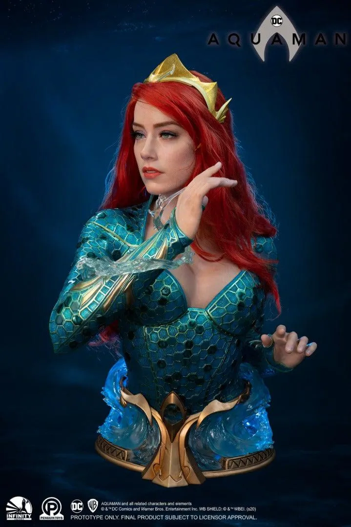 Aquaman: Mera 1:1 LIfe Size Bust