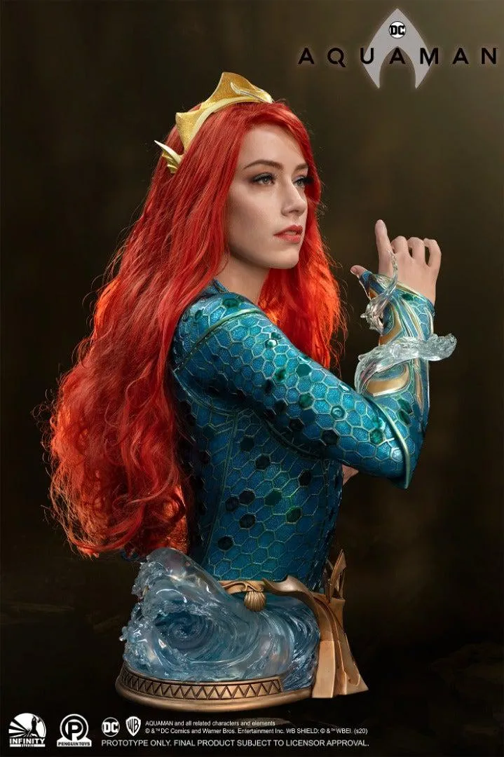 Aquaman: Mera 1:1 LIfe Size Bust