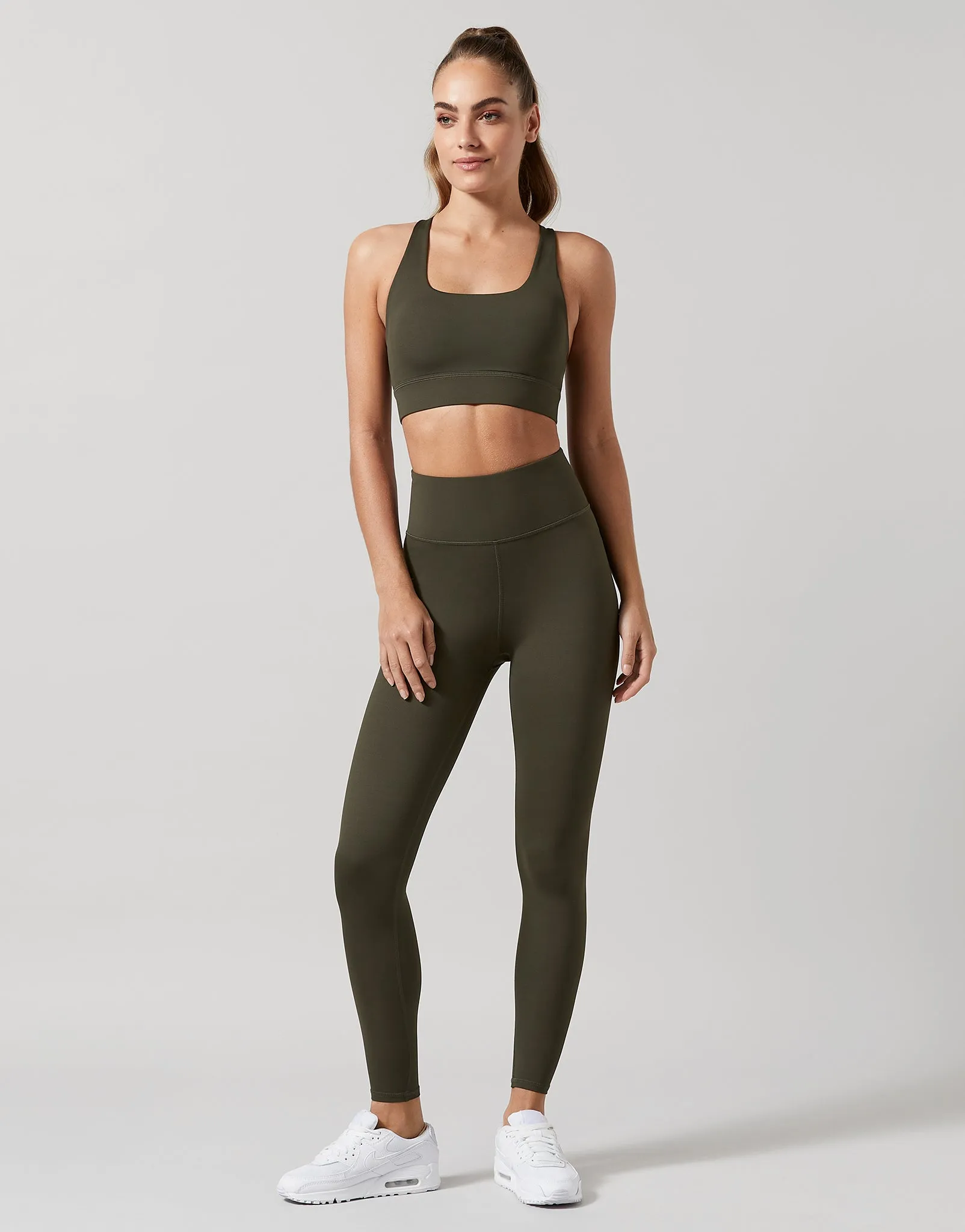 ASTRID Ultra-Core Full Length Leggings - Beluga