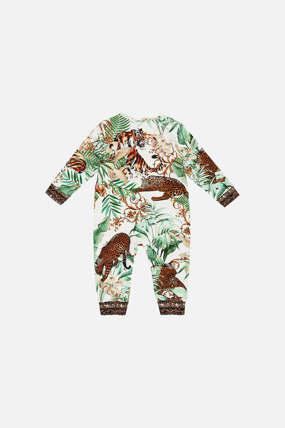 BABIES FULL LENGTH ONESIE TIGER TRAP