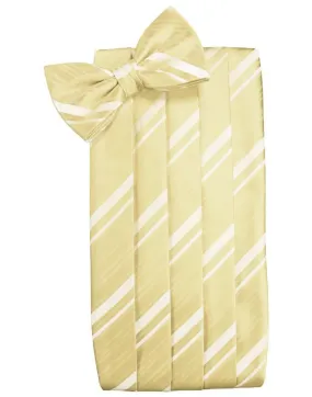 Banana Kids Striped Satin Cummerbund