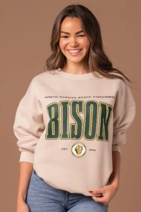 Bison Vintage Oversized Crew