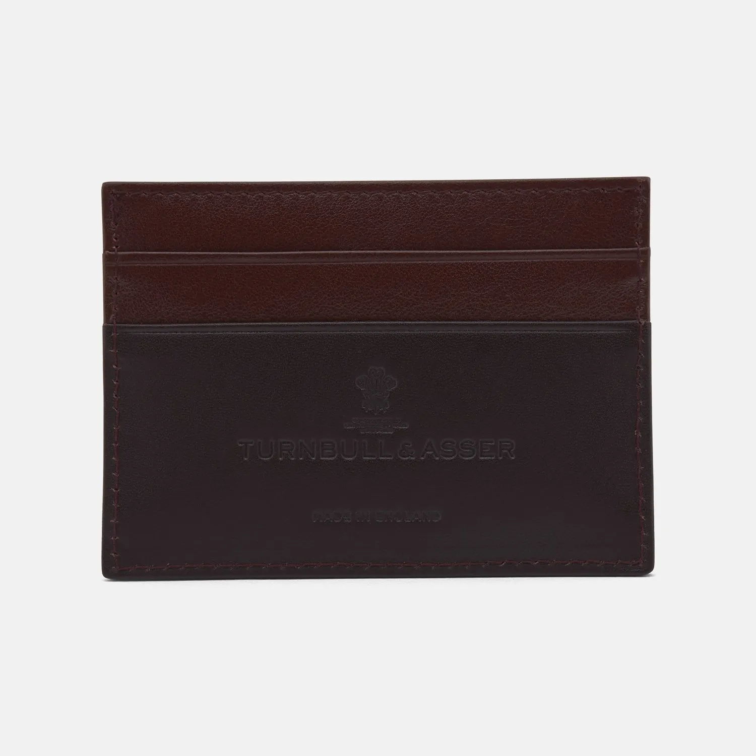 BLACK LEATHER CARD CASE