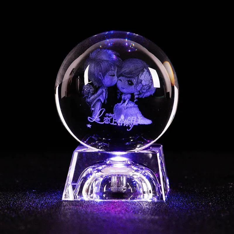 Crystal Basketball Football Sun Galaxy Home Crafts