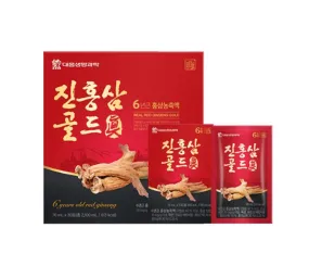 Daewoong Life Sciences Real Red Ginseng Gold 30 Sticks 6 Years Old Hongsam Health Supplements Immunity Fatigue