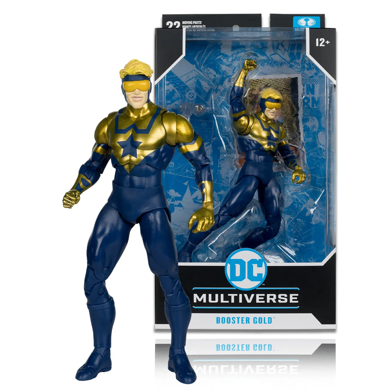 DC Multiverse Booster Gold (Futures End) 7" Inch Scale Action Figure - McFarlane Toys