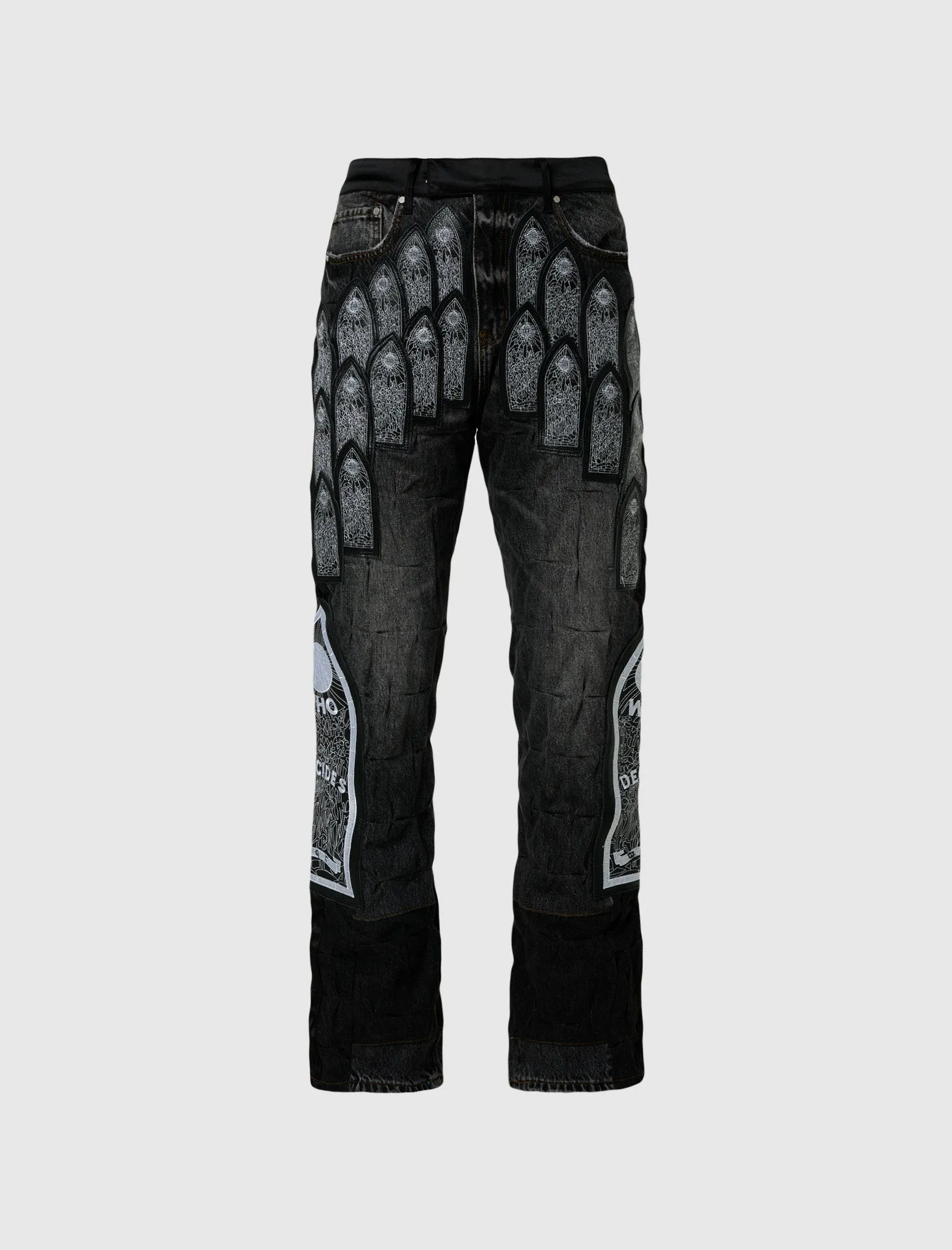 EMBROIDERED PANT