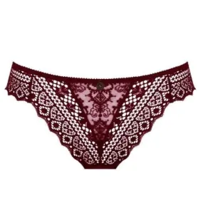 Empreinte Cassiopee Thong 01151 in Grenat