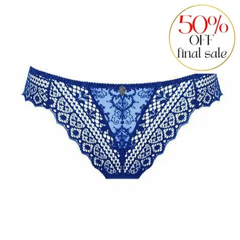 Empreinte Cassiopee Thong in Bleu Caraibes 01151