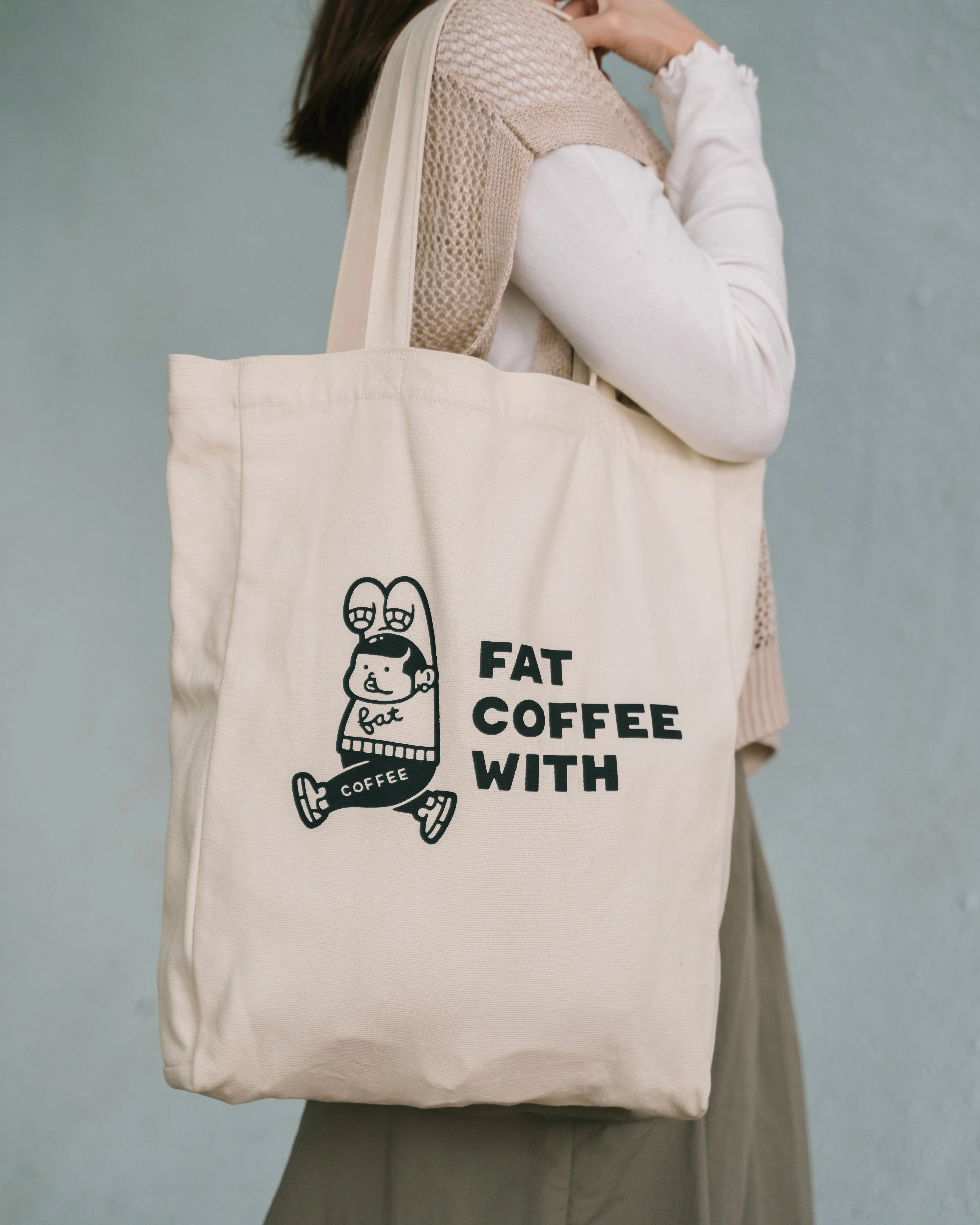 FAT COFFEE WITH TOTE BAG