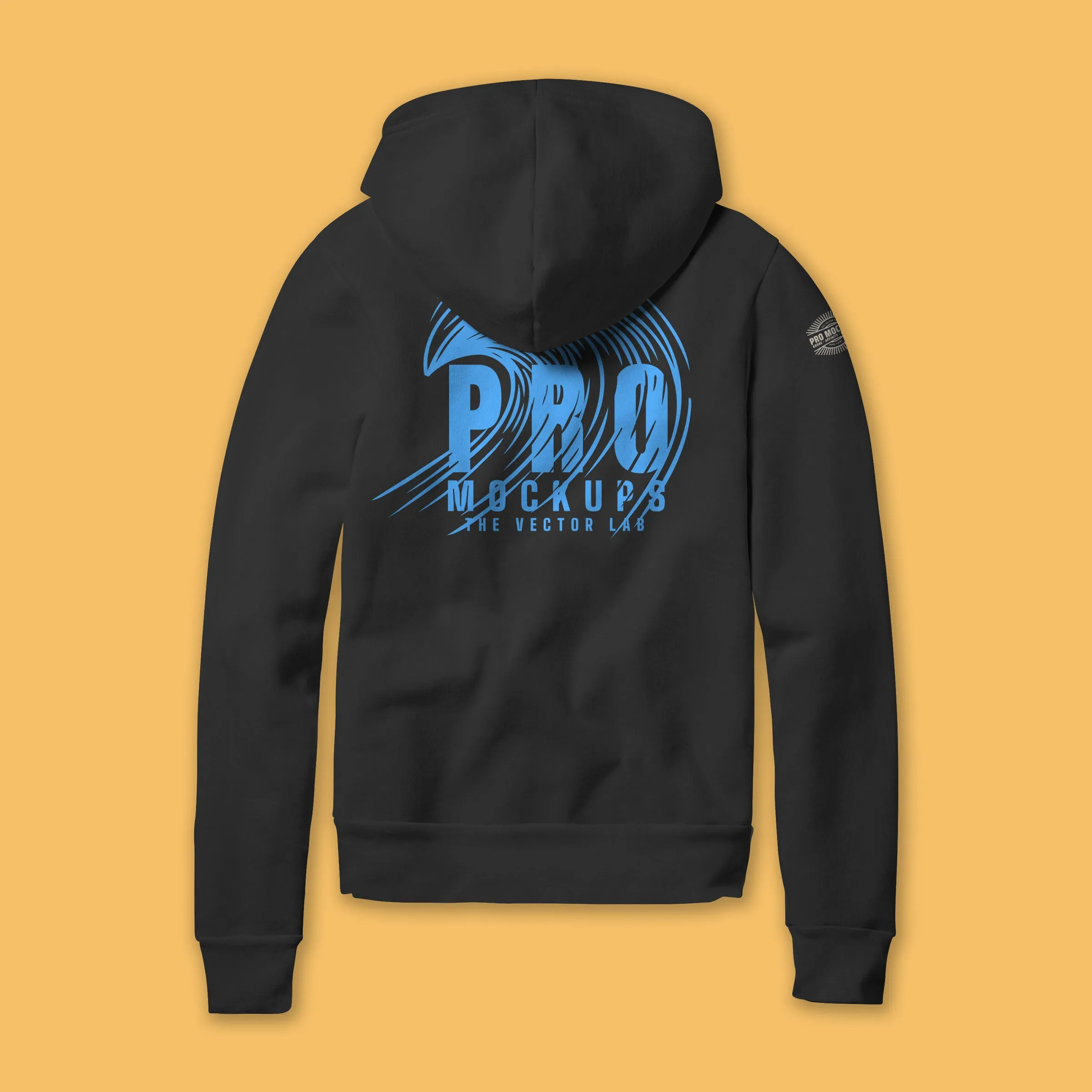 Flat Lay Pro Zip Hoodie Mockups