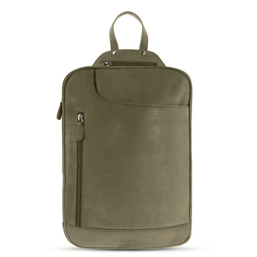 GABEE Emma Large Leather Backpack