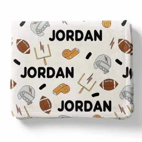 Game Day Personalized Kids Blanket