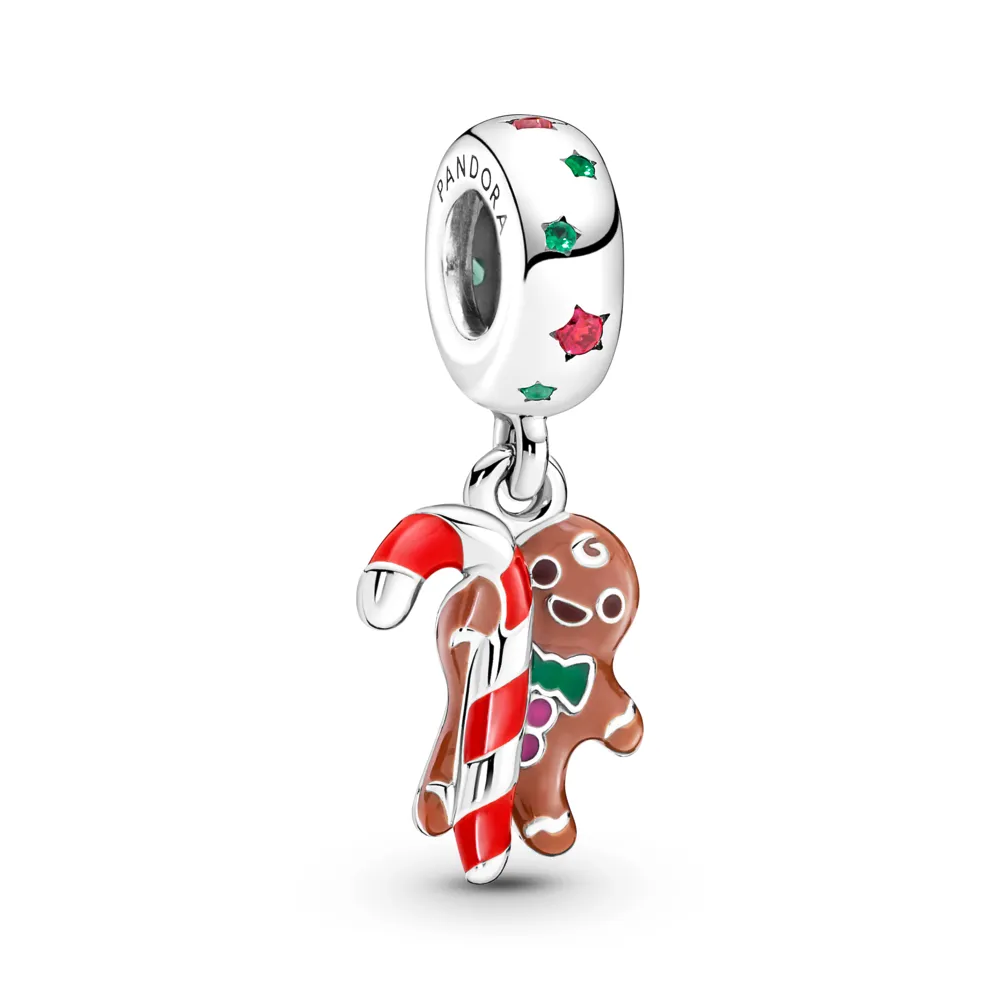 Gingerbread Man Dangle Charm