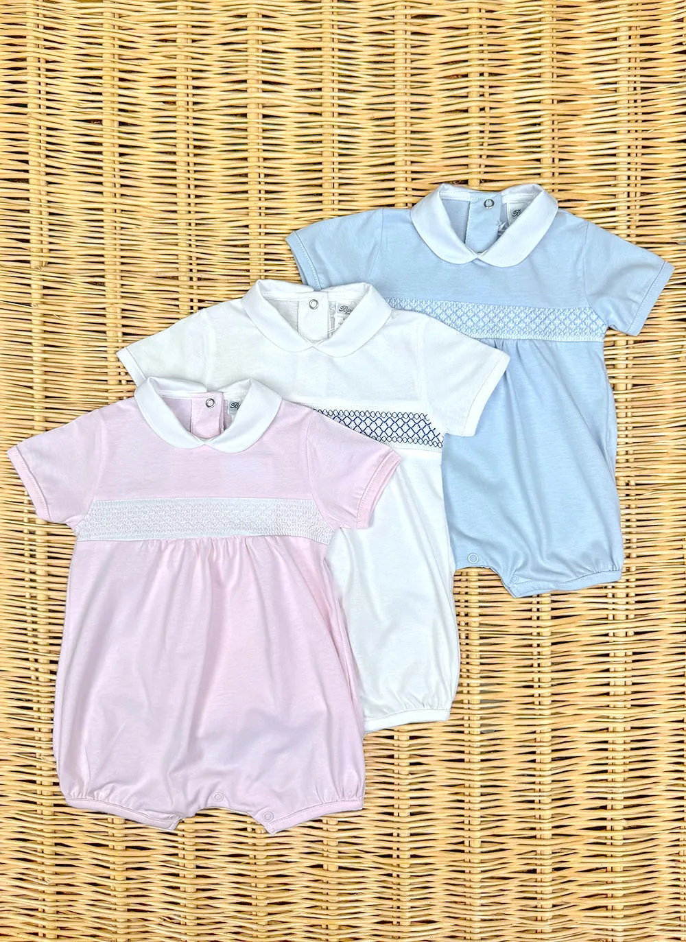 Girly Jersey smock romper