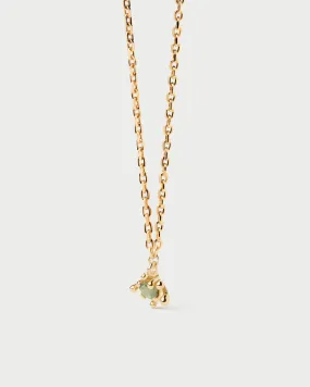 Green Fleur necklace