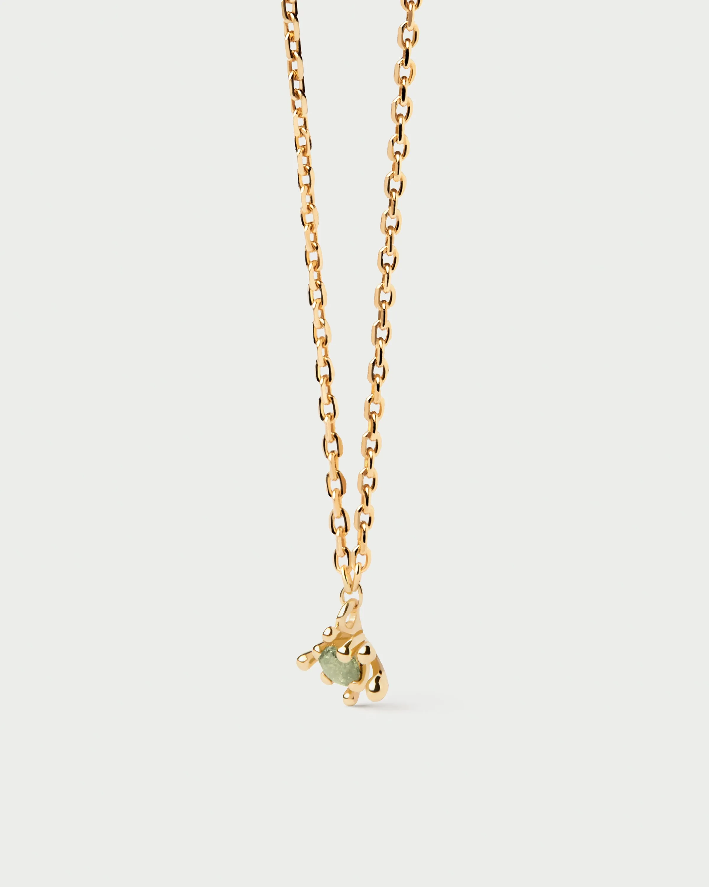 Green Fleur necklace