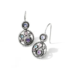 Halo French Wire Earrings