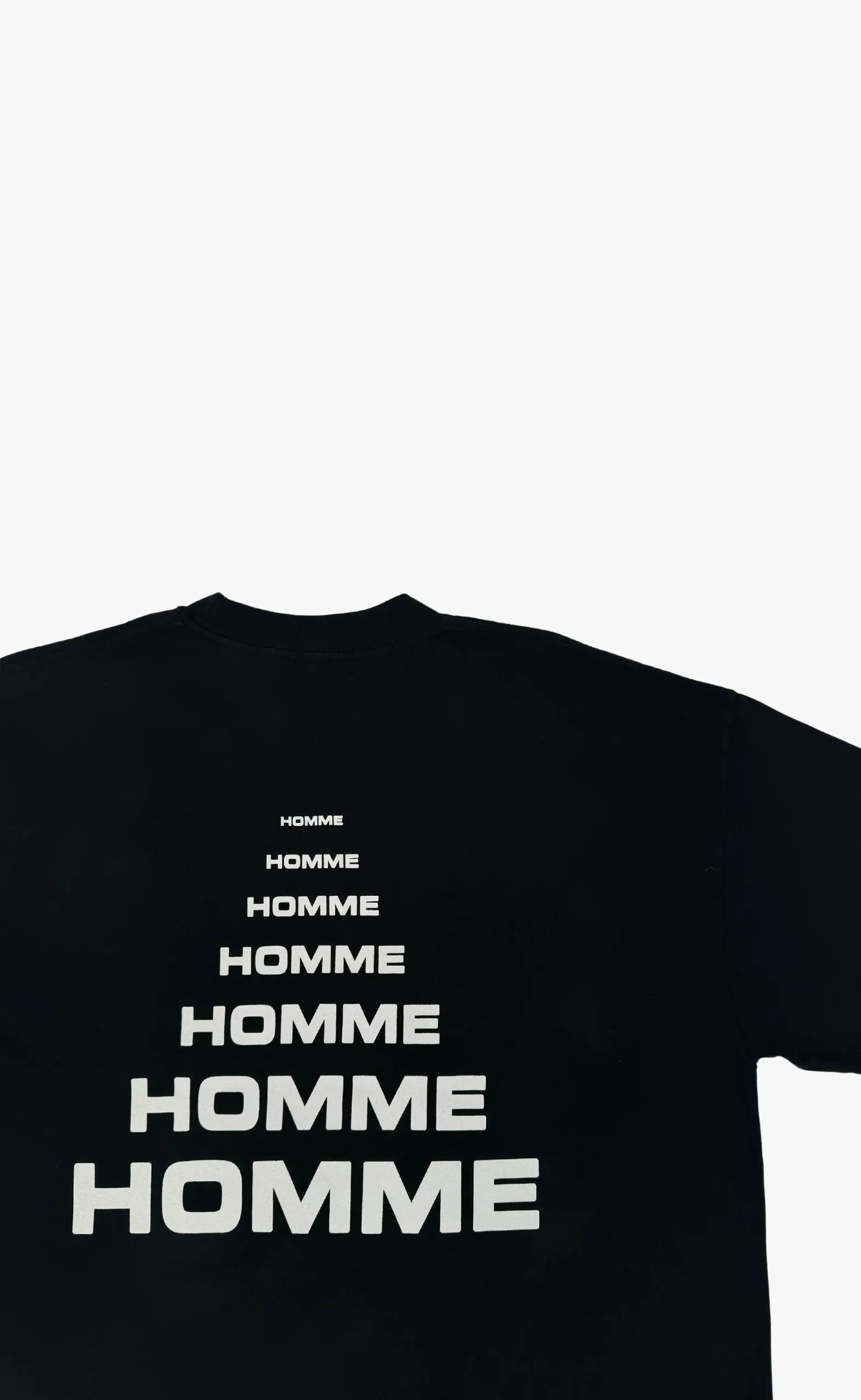 HOMME VT BLACK T-SHIRT