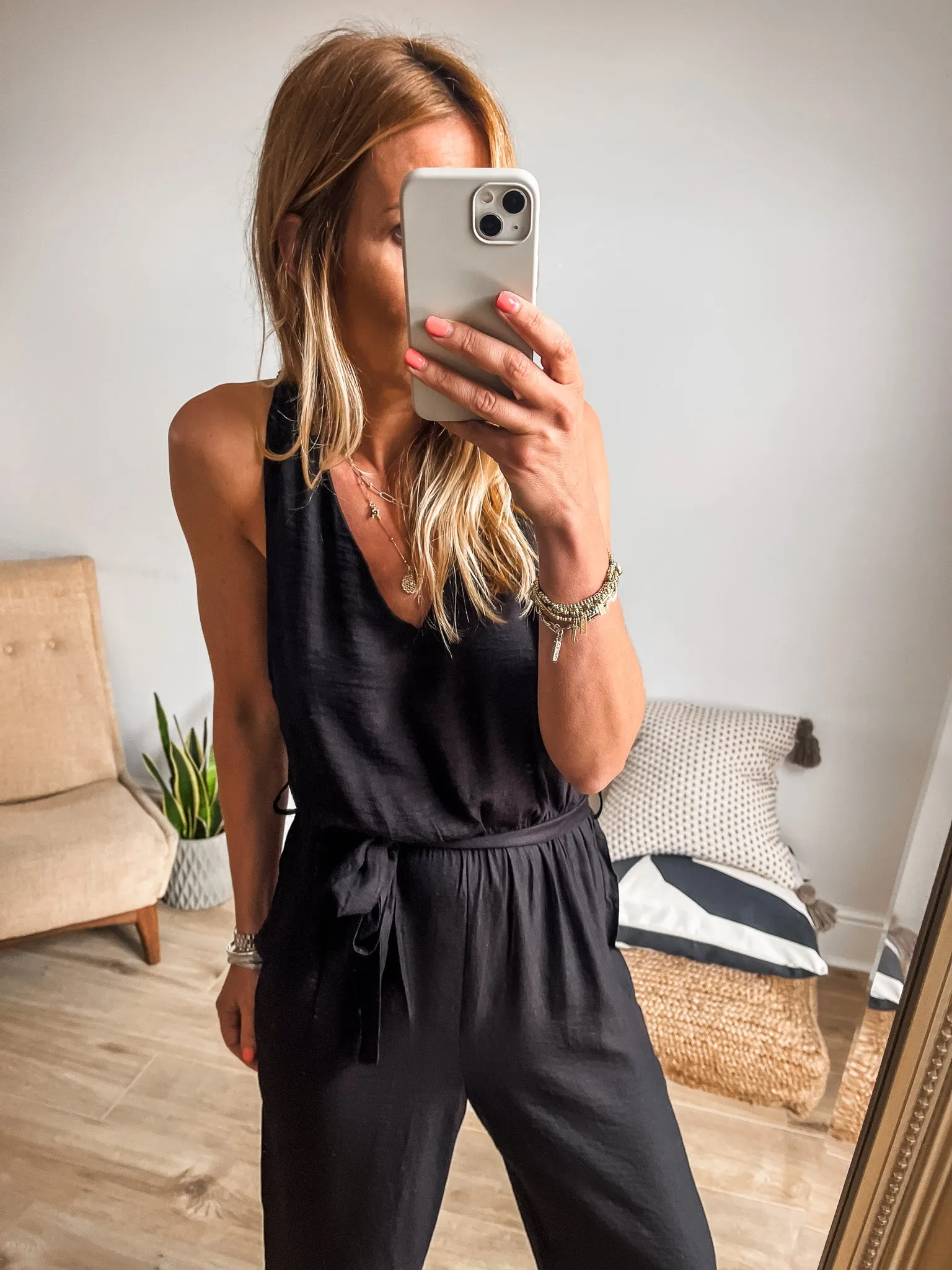 Ichi Tanessa Halter Neck Jumpsuit PREMIUM BRAND