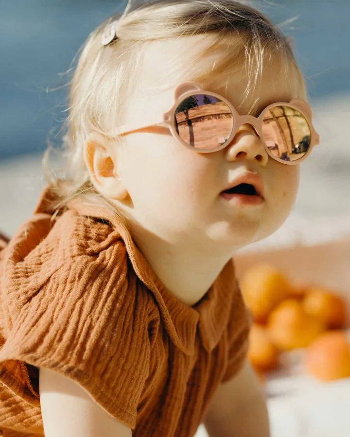 Ki ET LA Kids Sunglasses Ours'on 1-2 Yr Old Light Pink