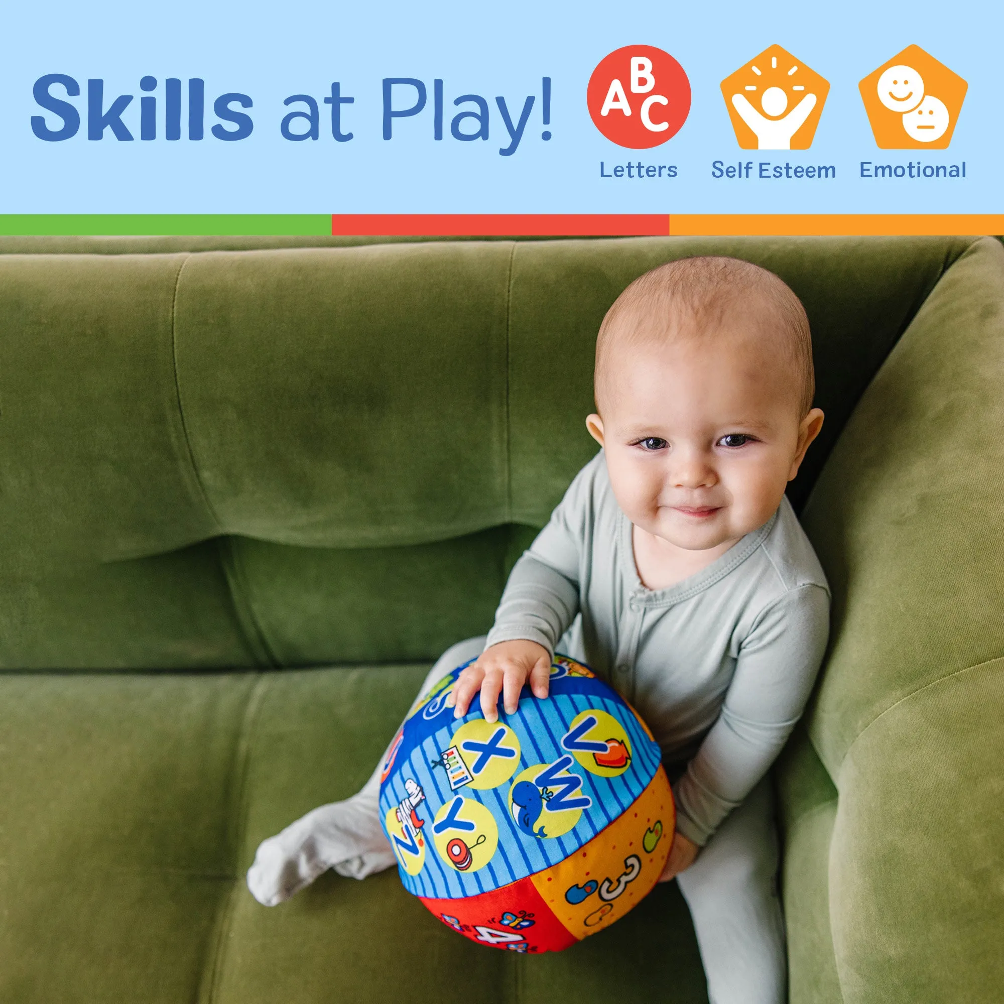 K's Kids 2-in-1 Talking Ball