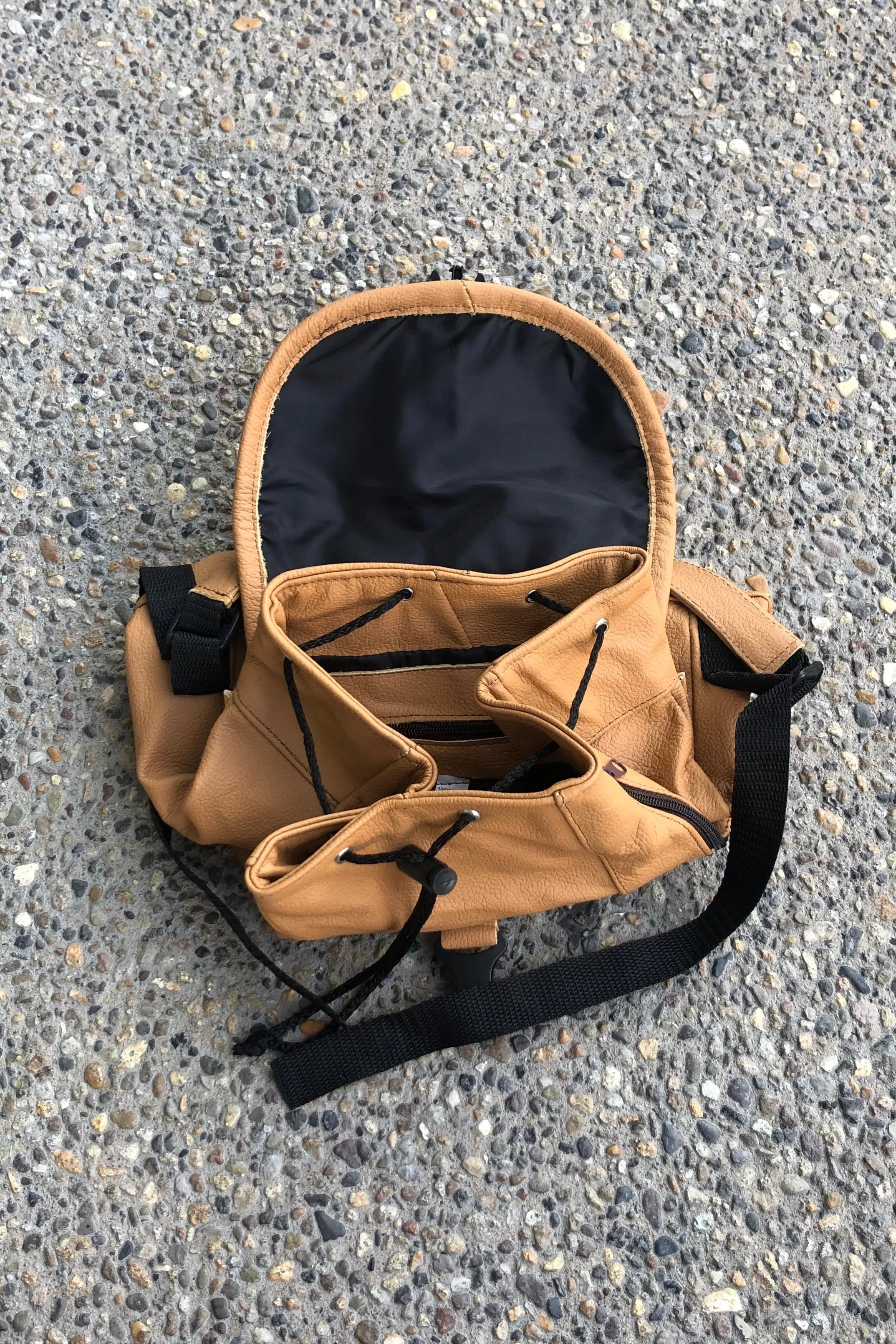 Large Leather Backpack