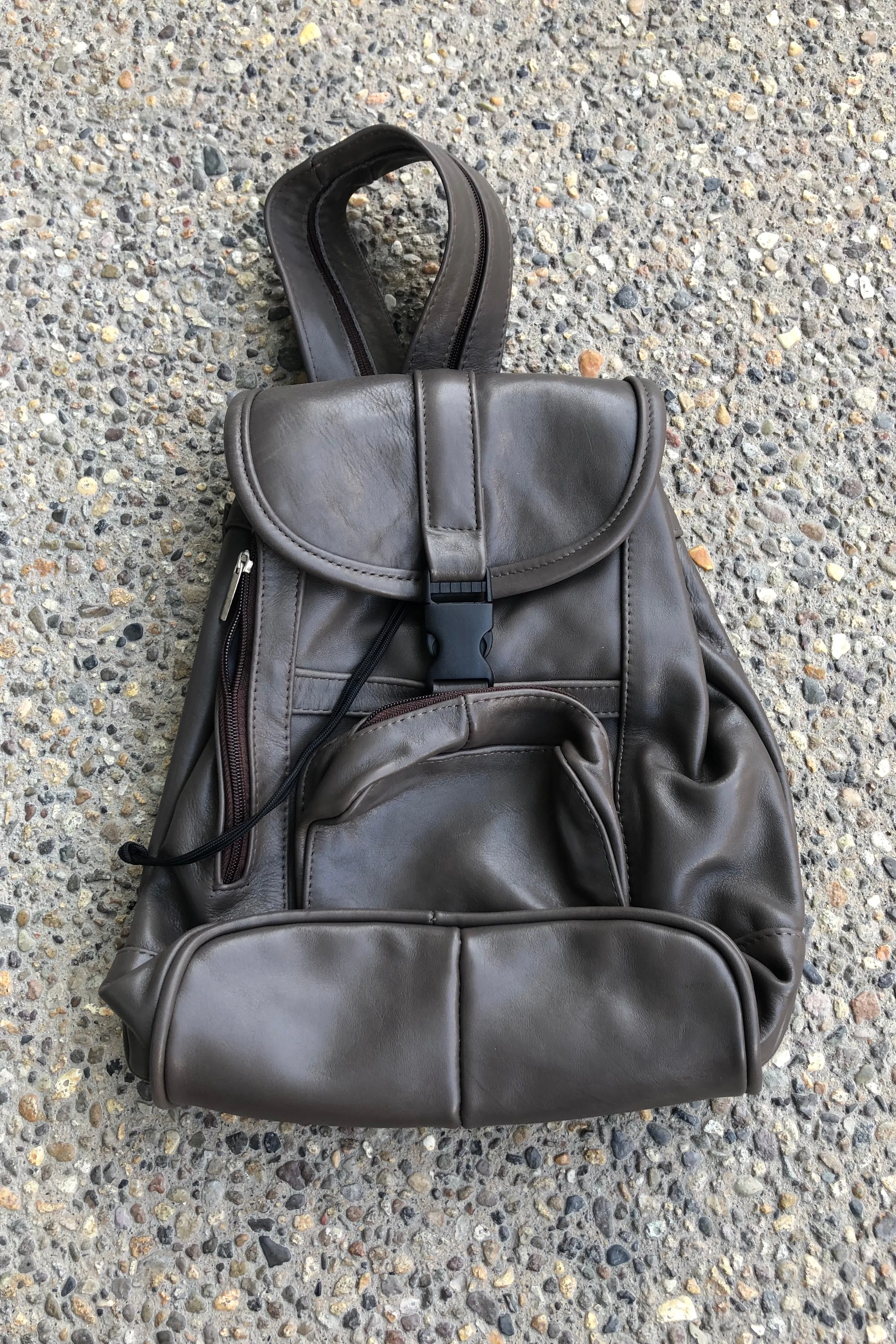 Large Leather Backpack