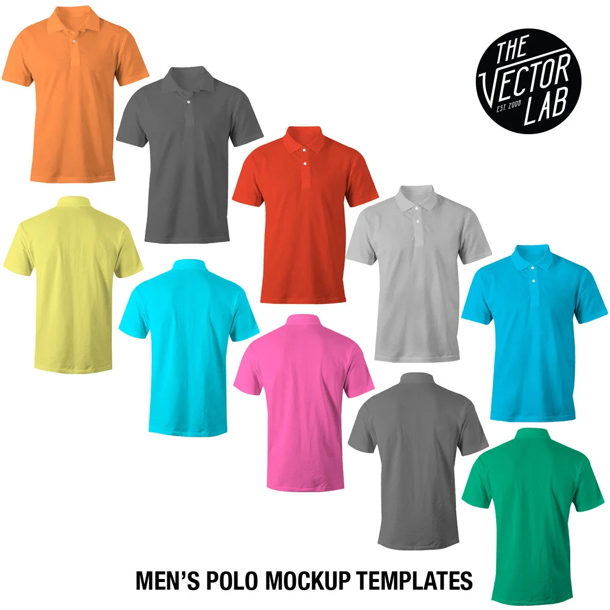 Men's Apparel Mockup Templates Bundle