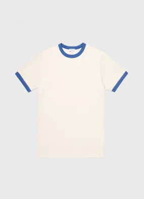 Men's Classic Ringer T-shirt in French Blue