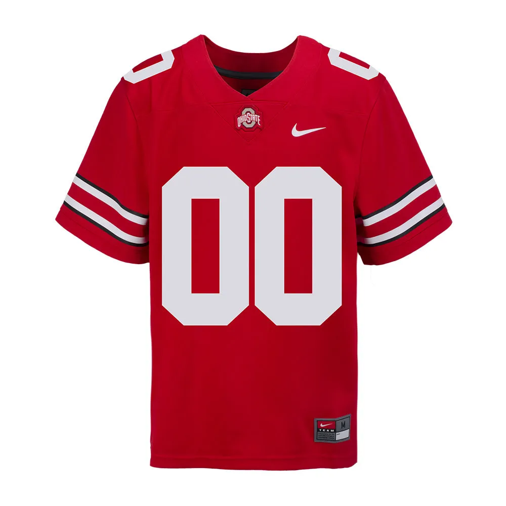 Men's Ohio State Buckeyes Personalized Nike Red Game Jersey