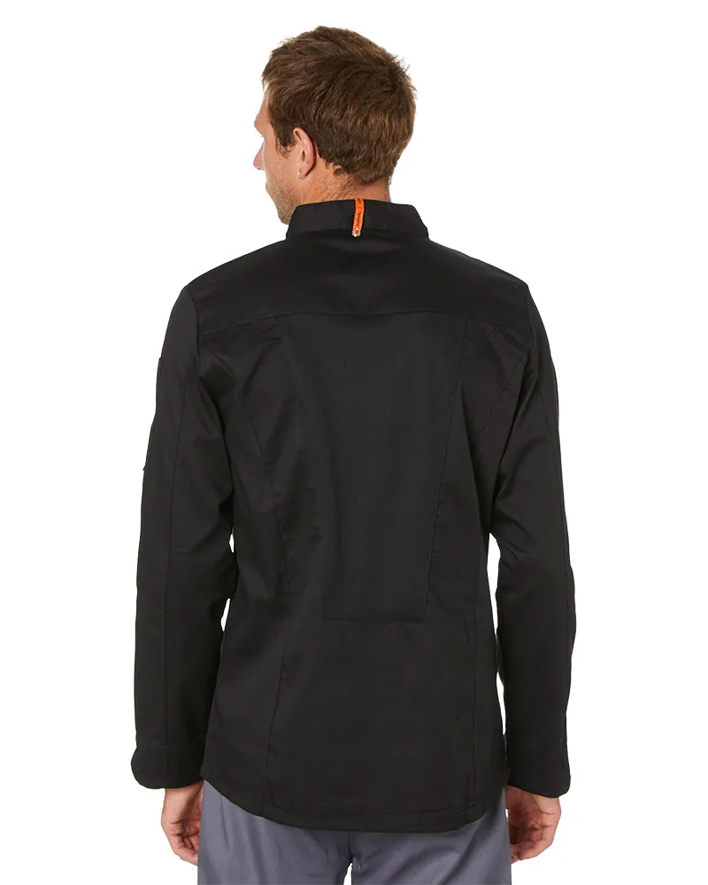 Mesh Air Pro LS Chefs Jacket - Black