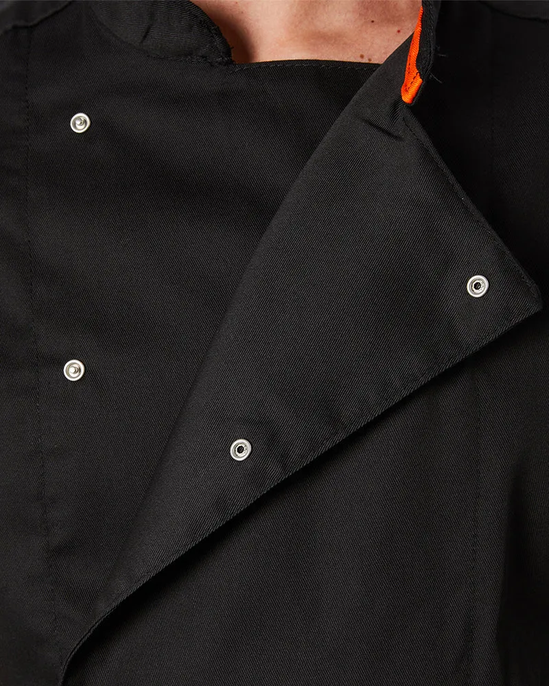 Mesh Air Pro LS Chefs Jacket - Black