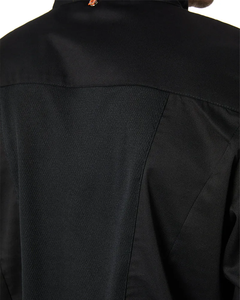 Mesh Air Pro LS Chefs Jacket - Black