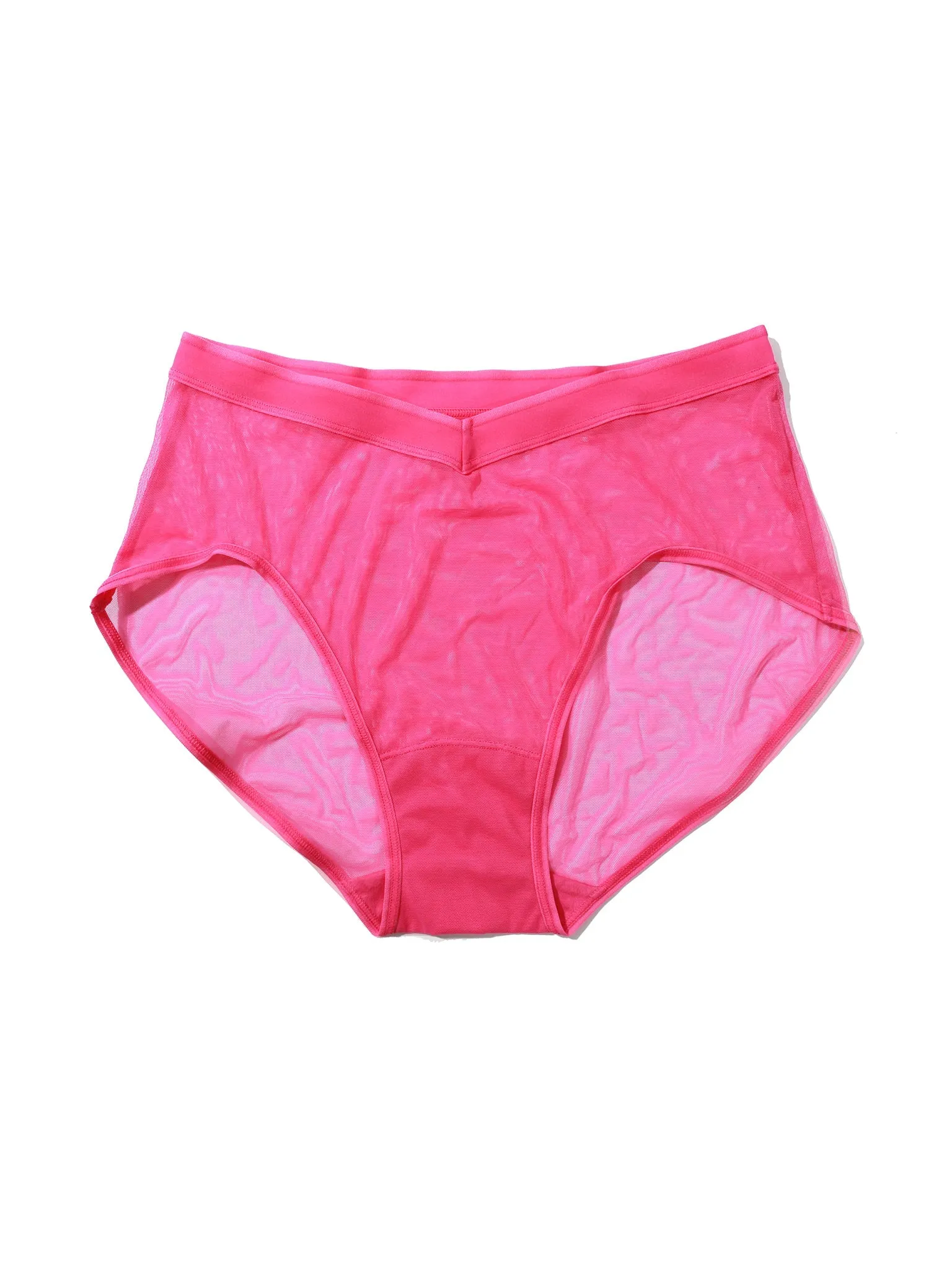 Mesh French Brief Berry Burst Pink