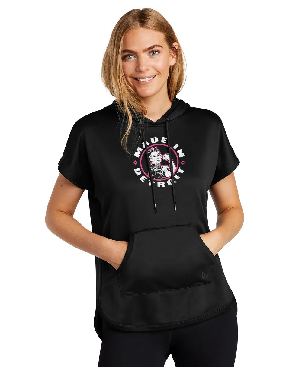 New Era Rosie MID Short Sleeve Hoodie