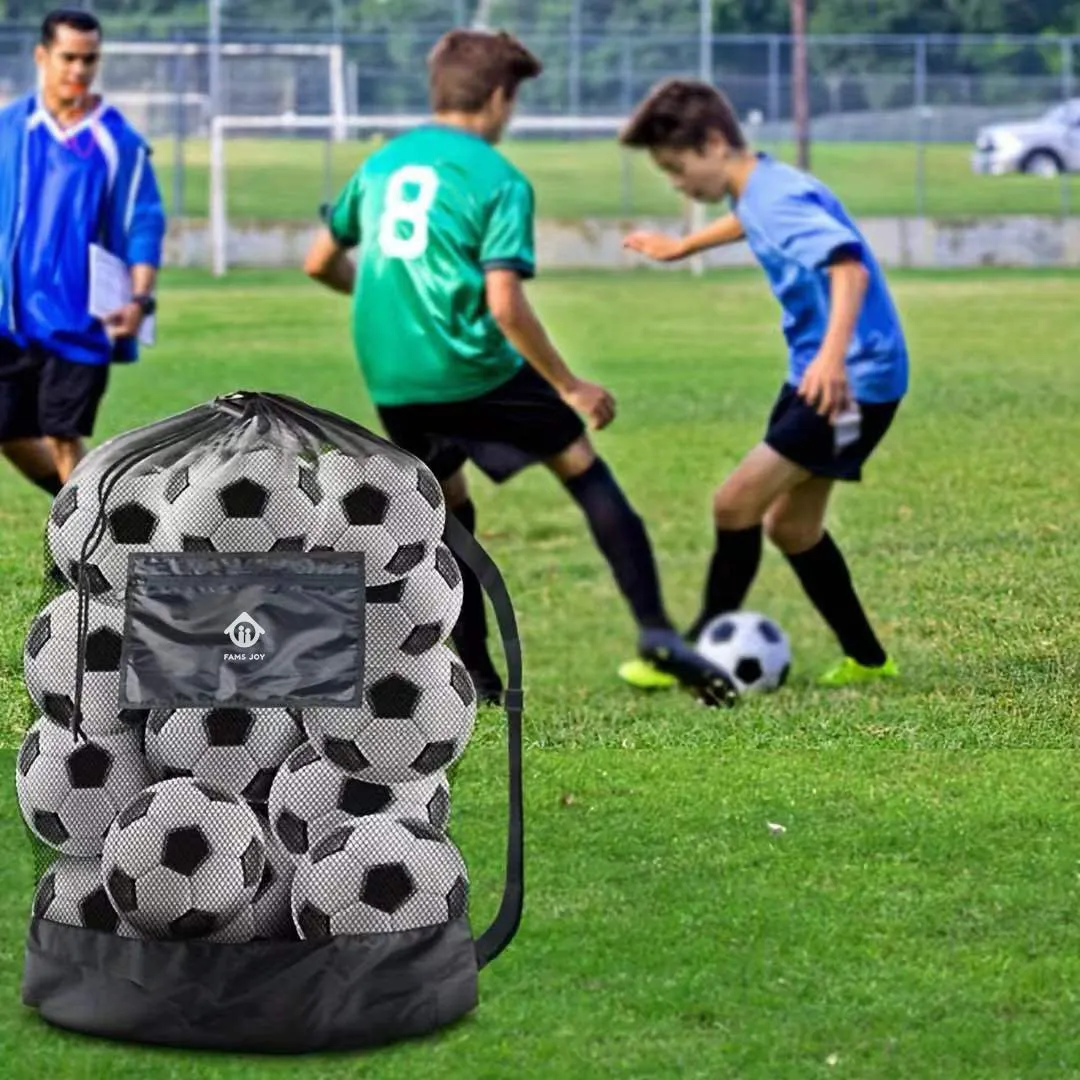 Oversized Football Basketball Volleyball Sports Tennis Bag Basketball Storage Bag Adjustable Shoulder Strap Oversized Ball Bag