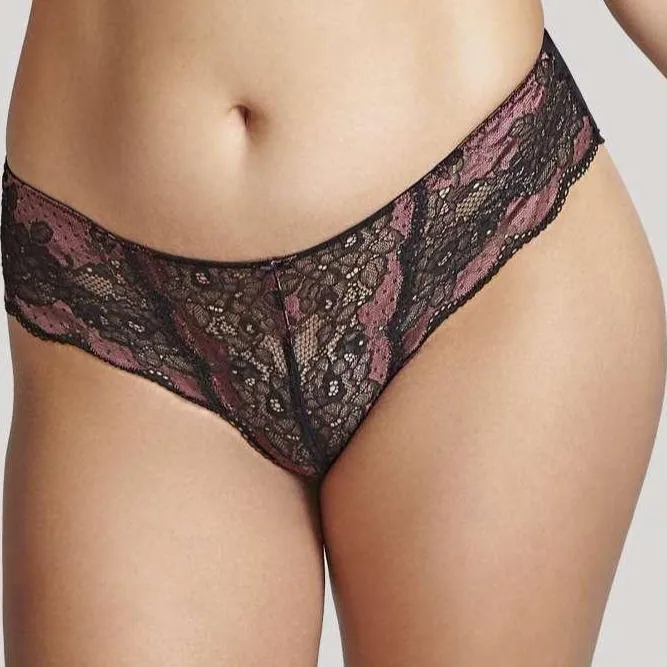 Panache Clara Brief in Black Fig 7253