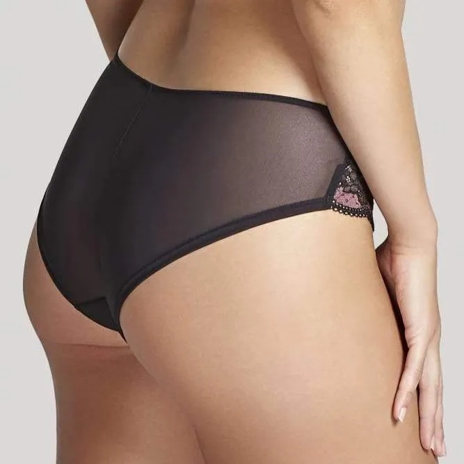 Panache Clara Brief in Black Fig 7253