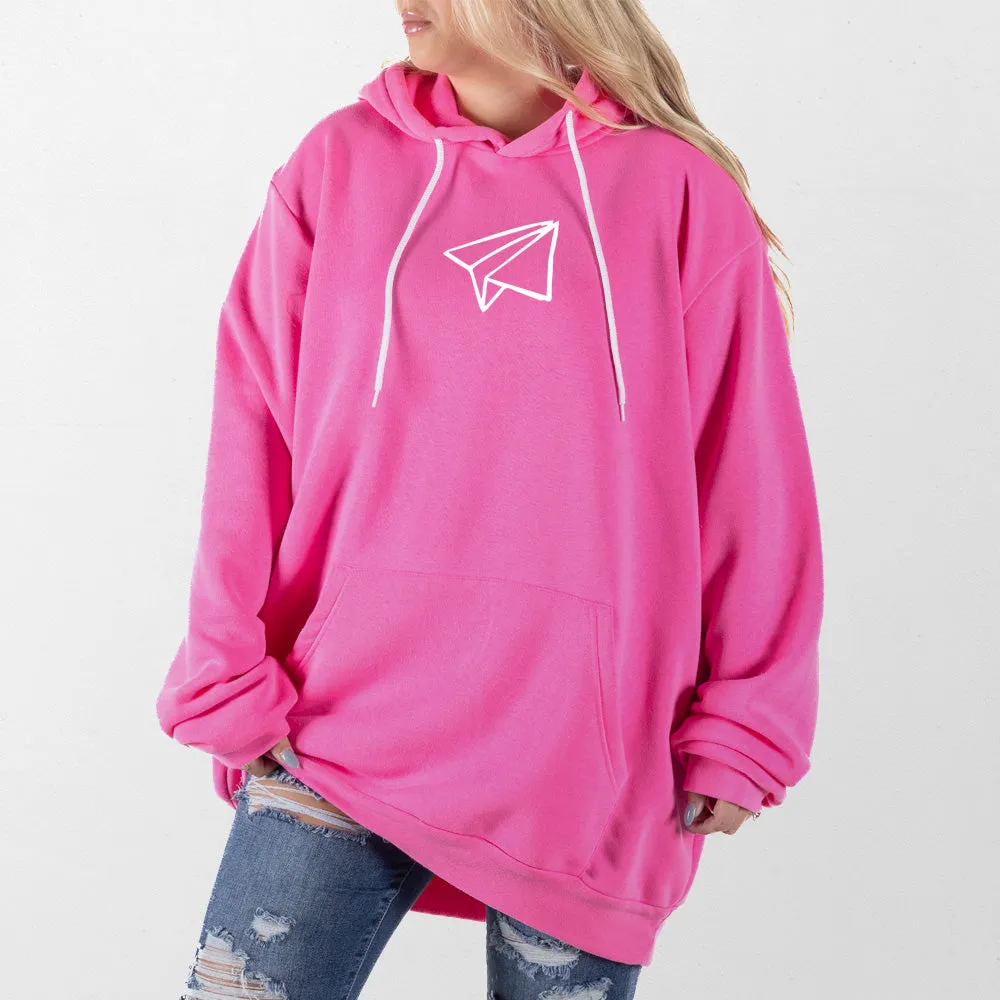 Paper Airplane Giant Hoodie