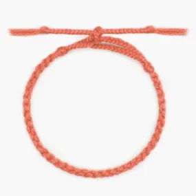 Pranayama Cotton Bracelet (Temple Red)