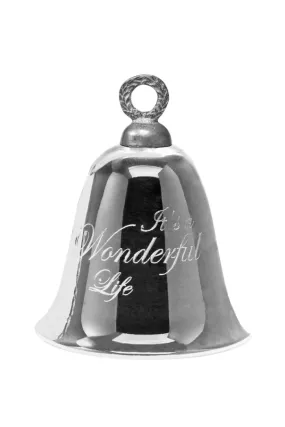 "It's A Wonderful Life" Keepsake Silver Bell