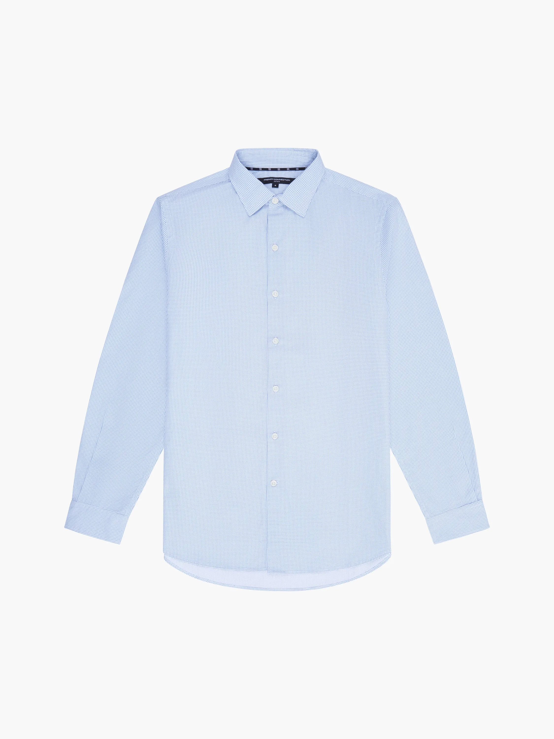 Regular Fit Classic Collar Geo Shirt